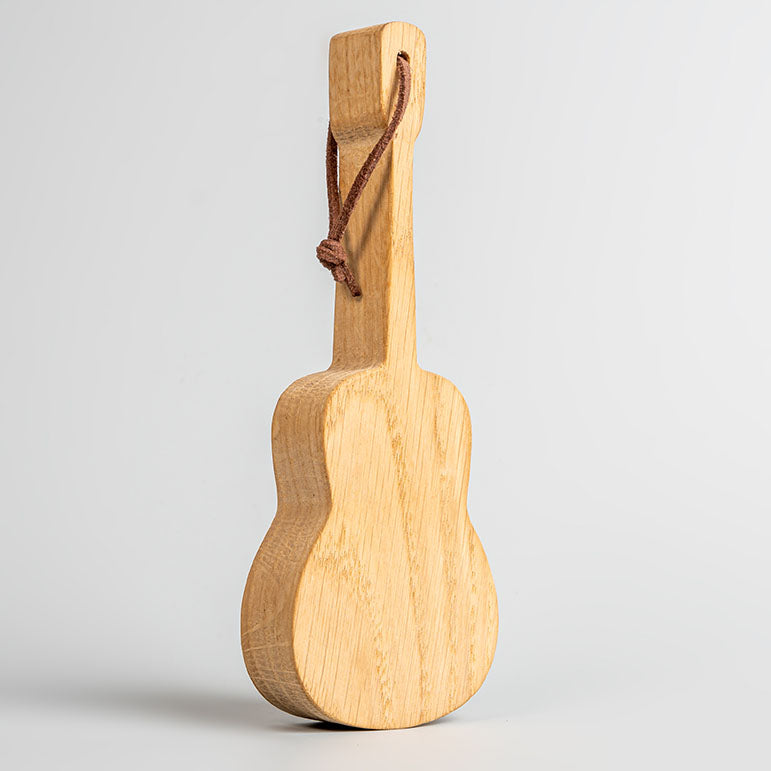 Flaschenöffner Gitarre als Geschenk aus Holz